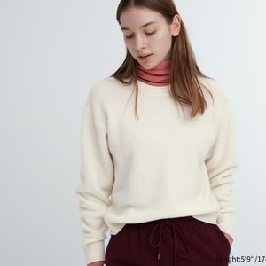 Uniqlo 100% Lambswool Crew Neck Sweater in Medium